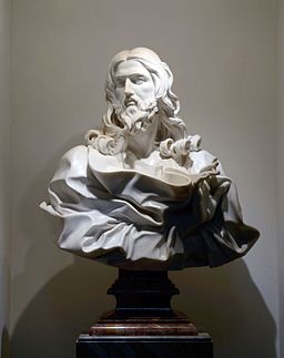 Jesus of Gian Lorenzo Bernini in San Sebastiano fuori le mura (Rome)